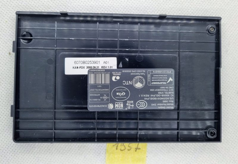 Coperchio per disco rigido HDD HP Compaq 6735s 6070B0253901, nero, articolo originale - immagine 2