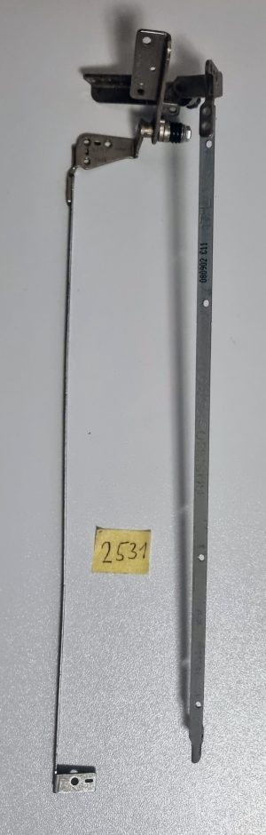 Cerniere per laptop HP Compaq 6830S (6053B0326801 e 6053B0326901) - Ricambi originali