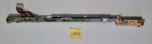 Scheda madre e pulsante multimediale con cavo HP Compaq nx7300 nx7400 6050a2042701 - Ricambi originali OEM per laptop