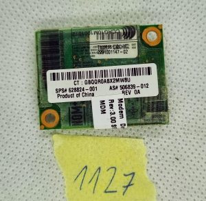 Scheda modem HP EliteBook 2540p con cavo 628824-001