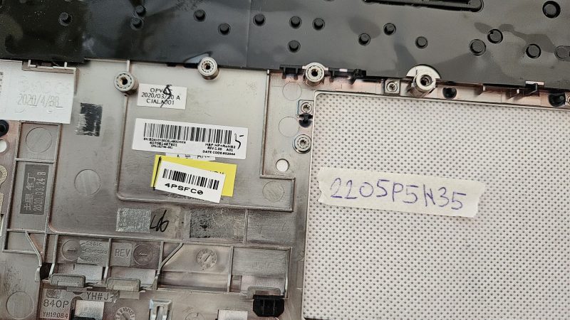 HP EliteBook 745 G5 840 G6 Poggiapolsi L21975-001 - Ricambio originale - immagine 4