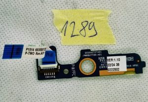 Scheda pulsante di accensione HP EliteBook 850 G3 con cavo 6050A2727401