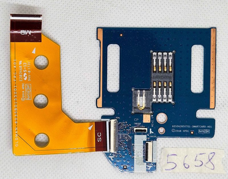 Lettore SmartCard HP EliteBook x360 1020 G2 6050A2850701 – Ricambio originale per laptop