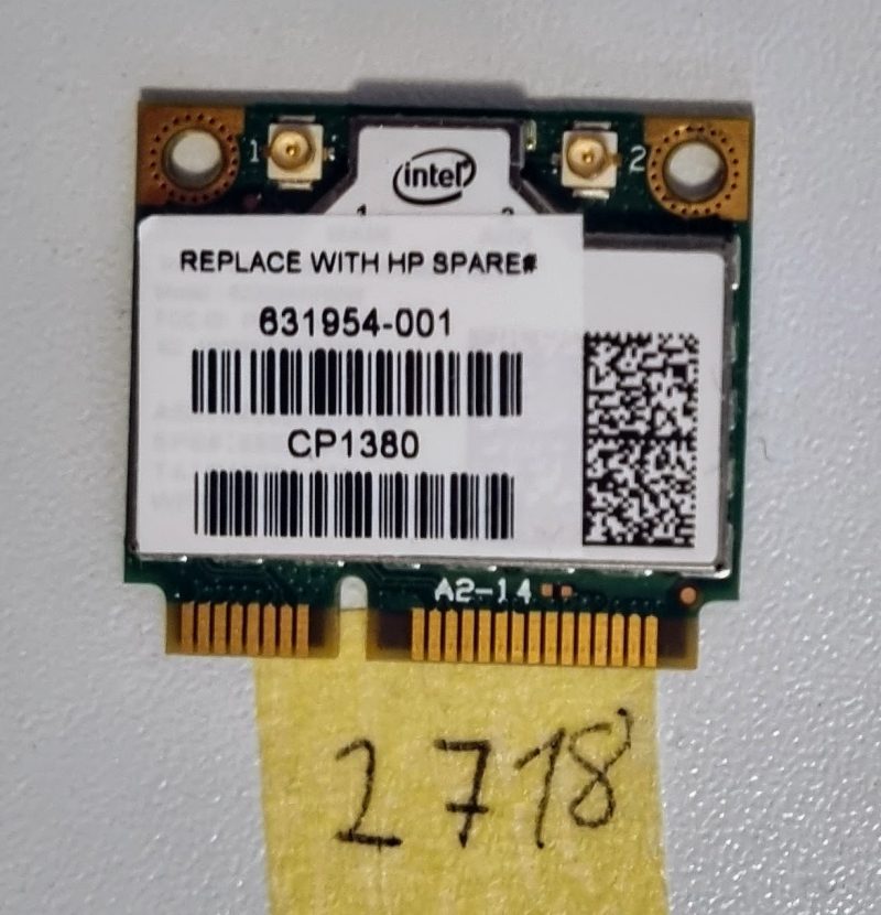Scheda WiFi HP Elitebook 631954-001, adattatore wireless Intel 6205ABGN 2.4G-5G, componenti per laptop - immagine 2