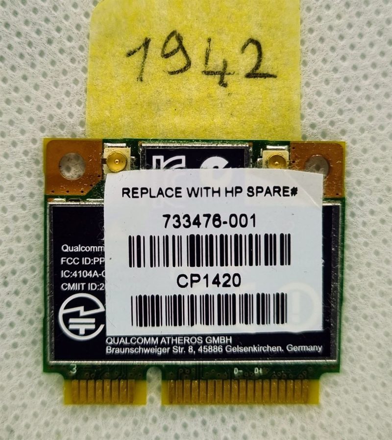 HP Pavilion 13 13-b000no WLAN Mappa Wifi Scheda 733476-001 - Ricambio originale - immagine 2