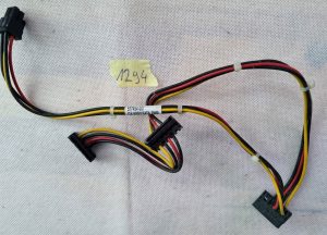 Cavo da 4 pin a 3 SATA per scheda madre HP Pro 6000, Elite 8000 SFF 577494-001