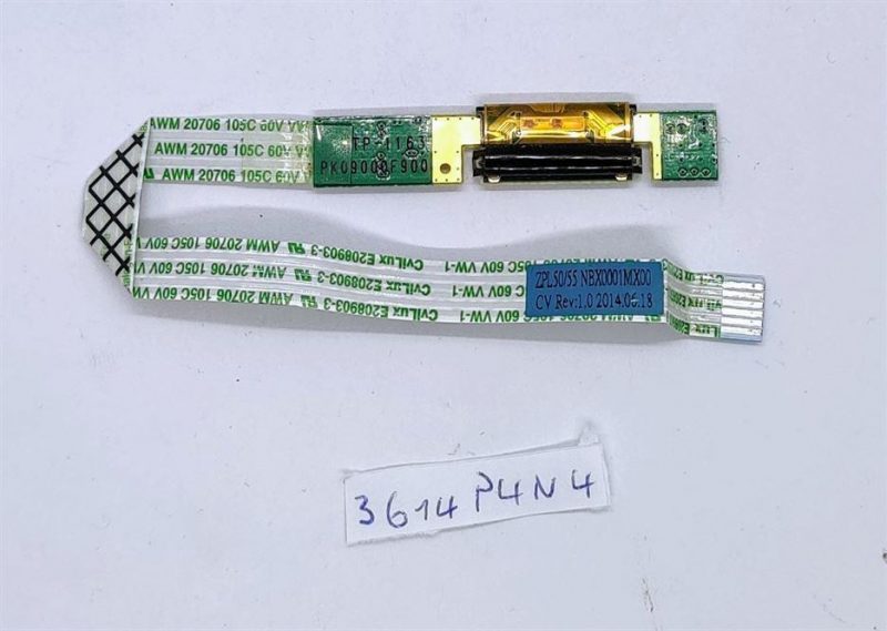 Scheda impronte digitali HP ProBook 450 G2 PK09000D410 con cavo e staffe originale OEM