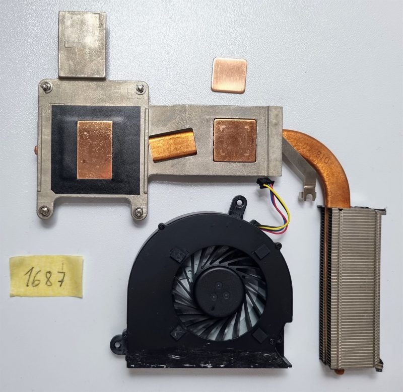 Ventola di raffreddamento CPU con dissipatore di calore HP ProBook 6560B 6565B 6570B 647603-001 641183-001