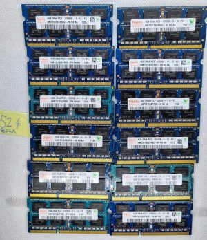 BULK 12 x HYNIX 4GB HMT351S6CFR8C-PB N0 AA PC3-12800S DDR3-1600 Memoria RAM per laptop