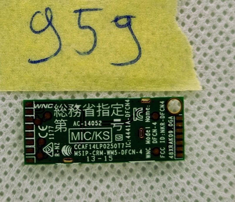 Scheda PCB modulo NFC DFCN-4 per Hp 640 650 840695-001 800515-001 4441A