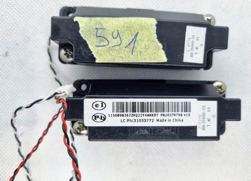 Altoparlanti interni per computer IBM Lenovo ThinkCentre M92Z M93Z AIO 03T9798 31053772