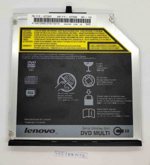 Unità ottica IBM Lenovo ThinkPad T400 T410 T500 UJ880A CD-DVD-RW 42T2545