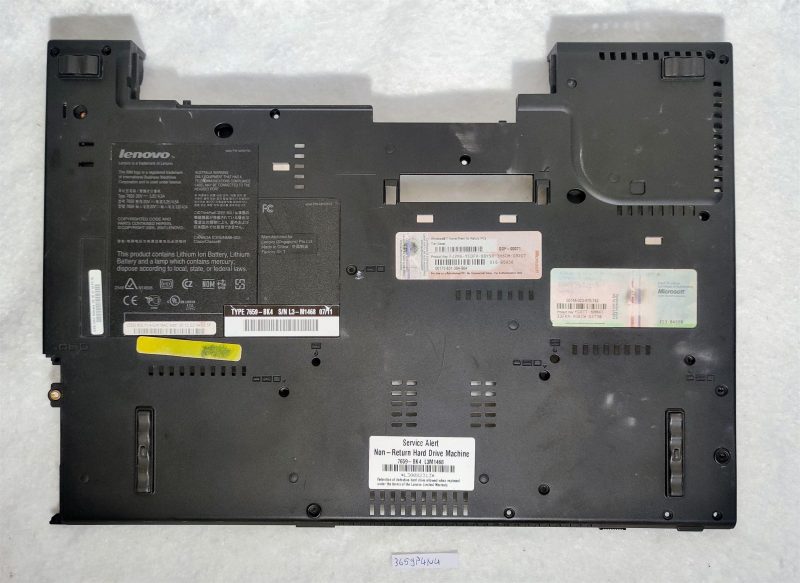 Custodia protettiva inferiore per base e chassis per IBM Lenovo ThinkPad T61 T61p da 14 pollici 42W2523 Parti per laptop