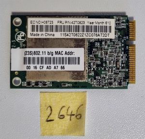 Scheda WWAN MC8775 sbloccata IBM X61 T61 R61 Z60 42T0931 42T0883 42T0823 per laptop