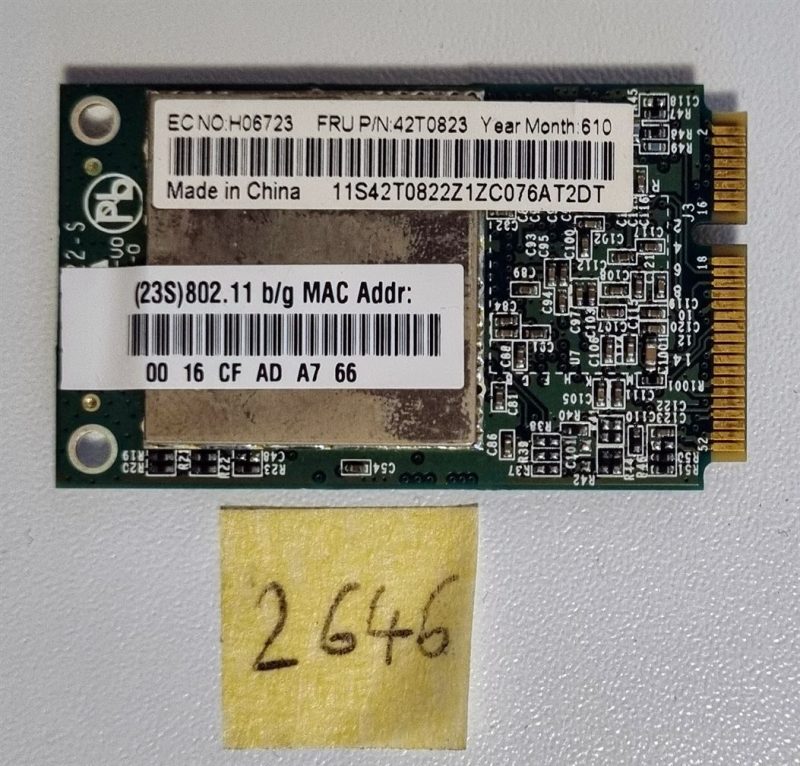 Scheda WWAN MC8775 sbloccata IBM X61 T61 R61 Z60 42T0931 42T0883 42T0823 per laptop
