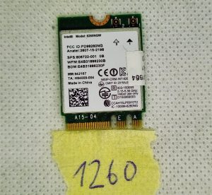 Scheda WIFI modulo wireless INTEL 8260NGW 806722-001 H70224-001