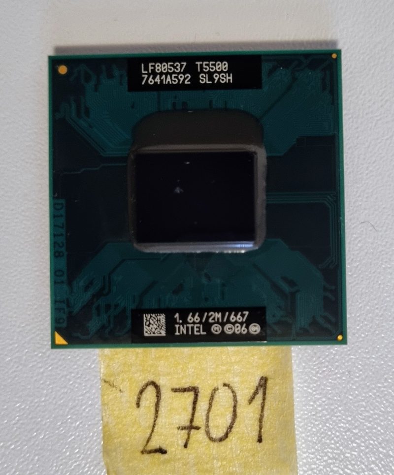 Processore INTEL LF80537 T5500 SL9SH 1,66 GHz 2 MB 667 MHz per Packard Bell Minos GM MGM00