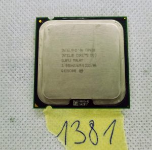Processore Intel SLB9J Core 2 Duo E8400 3GHz Socket 775 Wolfdale CPU