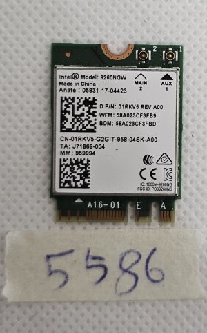 Modulo Bluetooth WiFi Intel 9260NGW CN-01RKV5 - Ricambio originale
