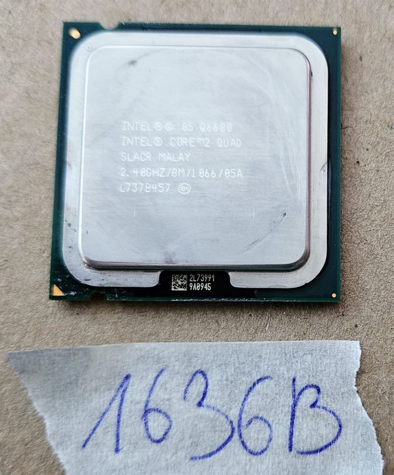 Processore Intel Core 2 Quad Q6600 2,40 GHz Socket LGA775 CPU SLACR