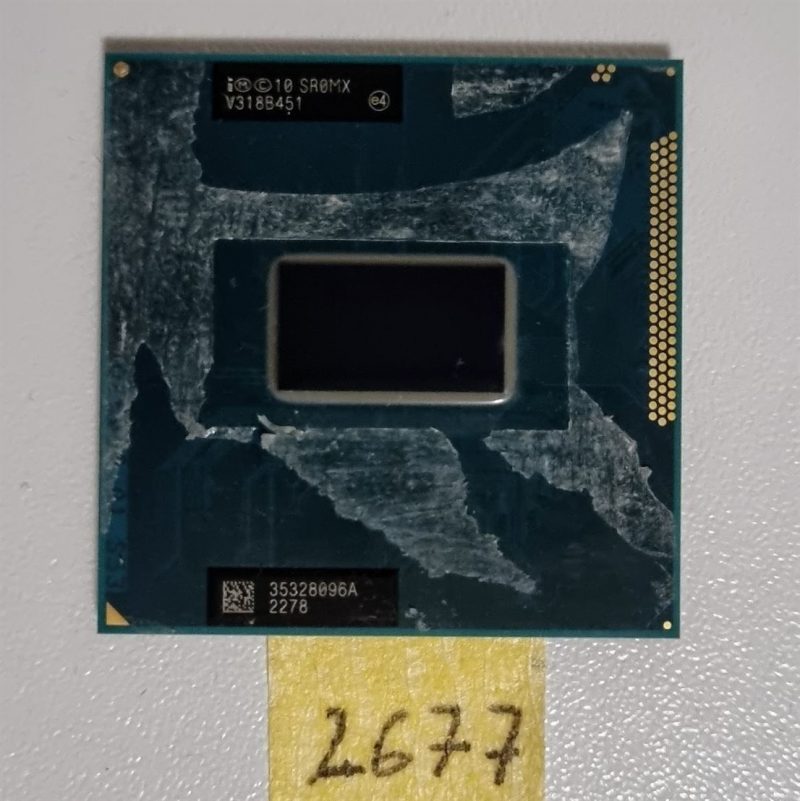 Processore per laptop Intel Core i5-3320M SR0MX 2,6 GHz 3 MB Dual-Core - OEM originale