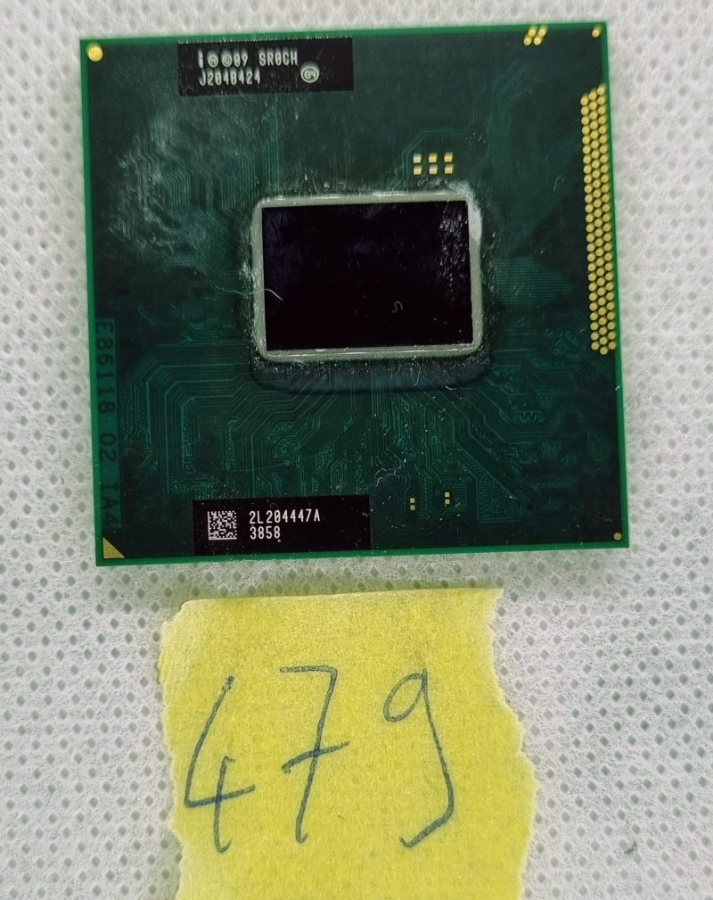 Processore CPU per laptop mobile Intel E86118 Core i5-2450M 2,5 GHz SR0CH