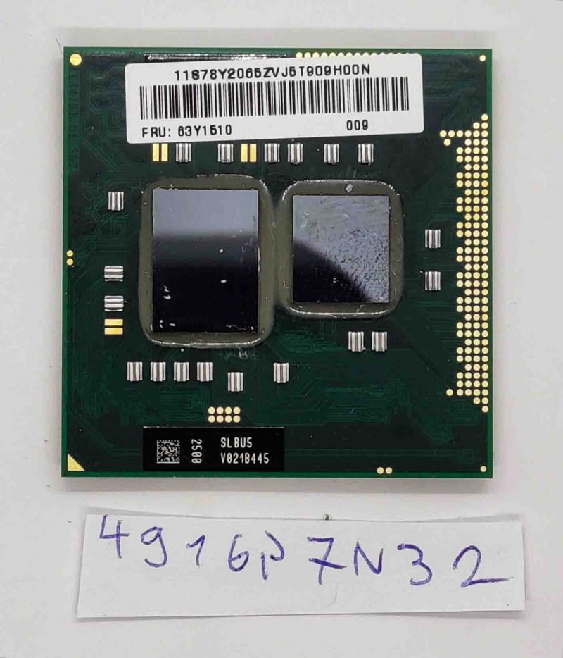 CPU Intel i3-350M 2,26 GHz SLBU5 per processore Lenovo Edge 15 0301-DFG