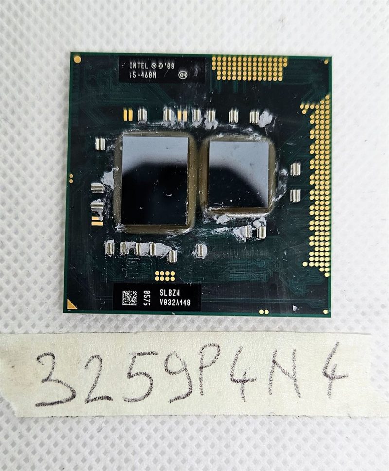 Processore CPU per laptop Intel® i5 460m SLBZW - OEM originale - Prestazioni migliorate