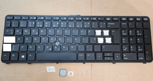 Singolo tasto della tastiera individuale per HP ZBook 15 17 G1 G2 733688-031 SN7123BL retroilluminato!