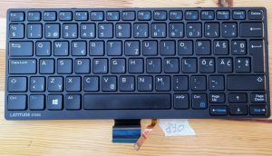 Tastiera UK Dell Latitude 12 5000 E5250 E7250 E7270 Inglese 0D2C6M