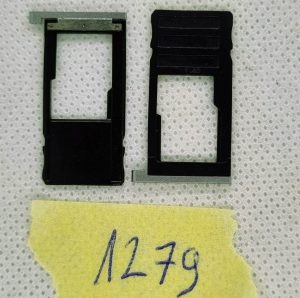 VASSOIO PORTA SCHEDA MICRO SD ARGENTO DI RICAMBIO PER LENOVO MIIX 320-10ICR 80XF