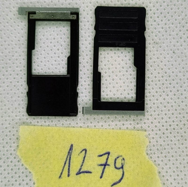 VASSOIO PORTA SCHEDA MICRO SD ARGENTO DI RICAMBIO PER LENOVO MIIX 320-10ICR 80XF