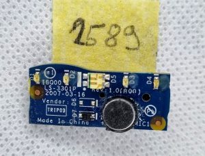 LS-3301P SCHEDA MICROFONICA OEM DELL LATITUDE D630 PP18L (CB42-CB416-CC411)