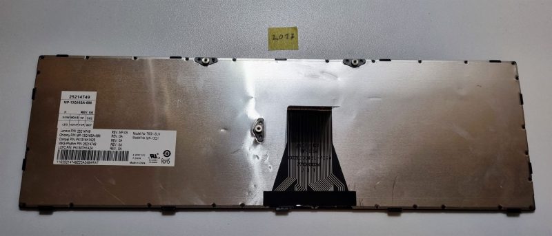 Tastiera per laptop Lenovo Ideapad 300-17ISK T6G1-US 25214785 PK130TH2A00 - immagine 2