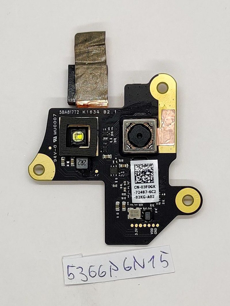 Modulo fotocamera posteriore per tablet robusto Latitude 12 7202 3F0GK 03F0GK Ricambio originale