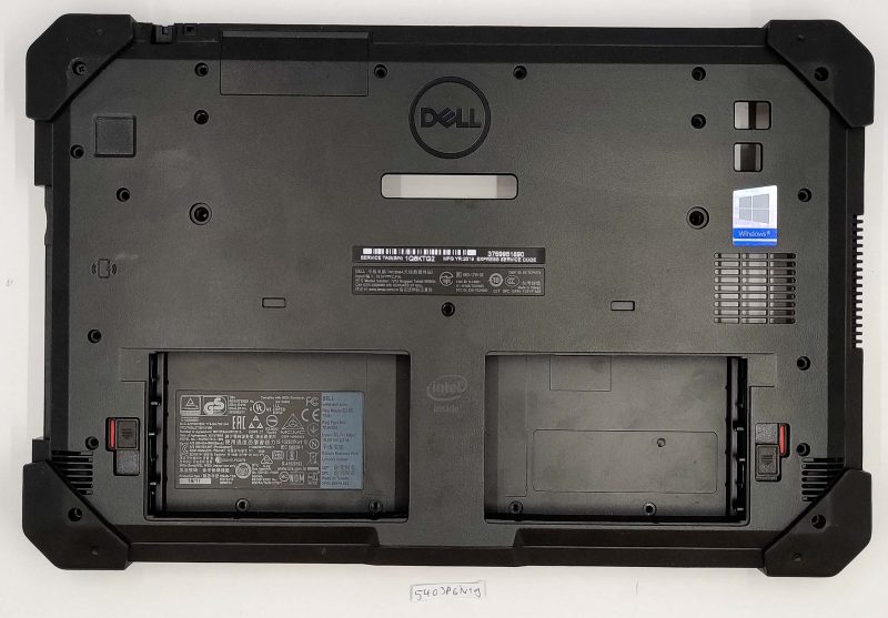 Base in plastica per tablet Latitude 7212 Rugged Extreme, codice articolo 13NJ-25A0A01 1GV90