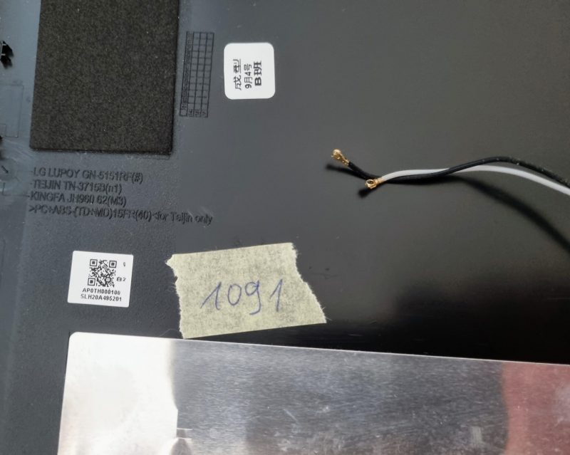 Coperchio superiore dello schermo LCD Lenovo G50-45 AP0TH000100 - immagine 3
