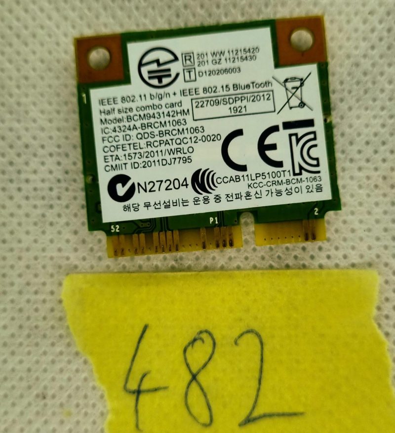 Scheda wireless originale G500 G400 G410 G505 E531 E431 a banda larga BCM943142HM G505
