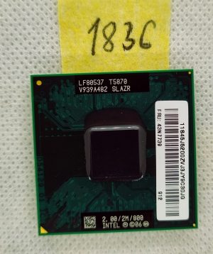 Lenovo THINKPAD T400 Intel Core Dual 2.0GHz T5870 CPU Slazr 43N773 - Prestazioni affidabili!