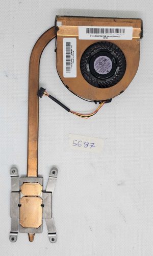 Ventola CPU e dissipatore di calore per Lenovo ThinkPad L460 04X3907 | Ricambio originale per raffreddamento laptop