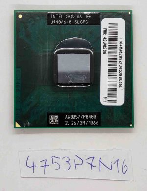 CPU Lenovo ThinkPad T400 Core 2 Duo P8400 2,26 GHz SLGFC 42W8266