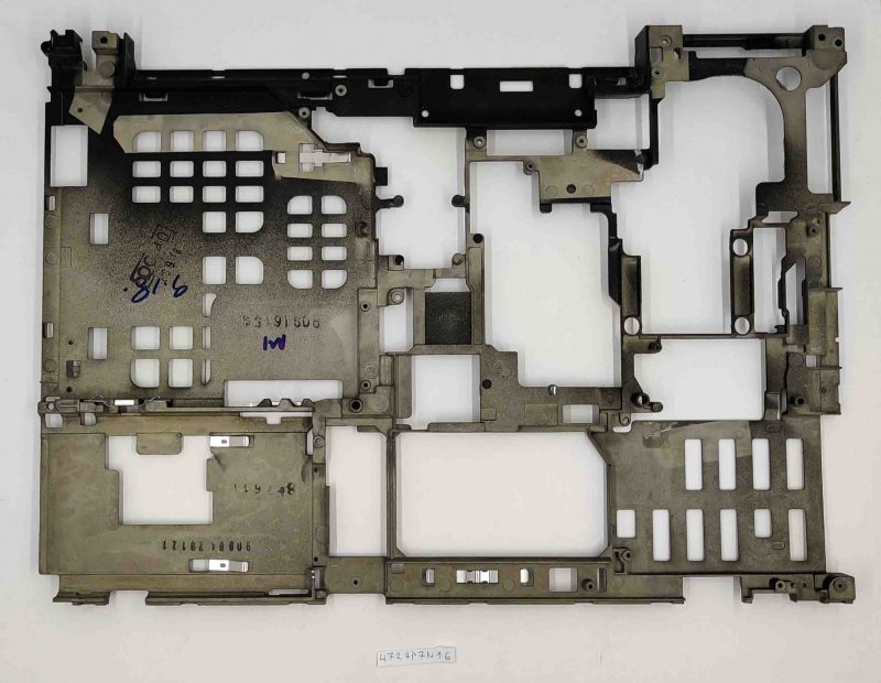 Telaio centrale per Lenovo ThinkPad T400, alloggiamento in metallo 42X4840 - immagine 2