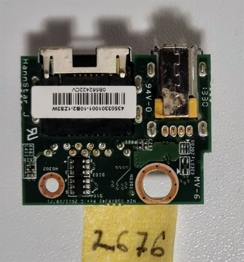 Scheda porta LAN Ethernet USB Lenovo ThinkPad T430 PN 0B56242 0B562423 Parte di ricambio - immagine 2