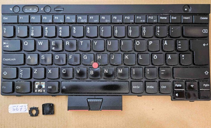 Tasti della tastiera Lenovo ThinkPad T530 CS1285 – Ricambi originali per laptop