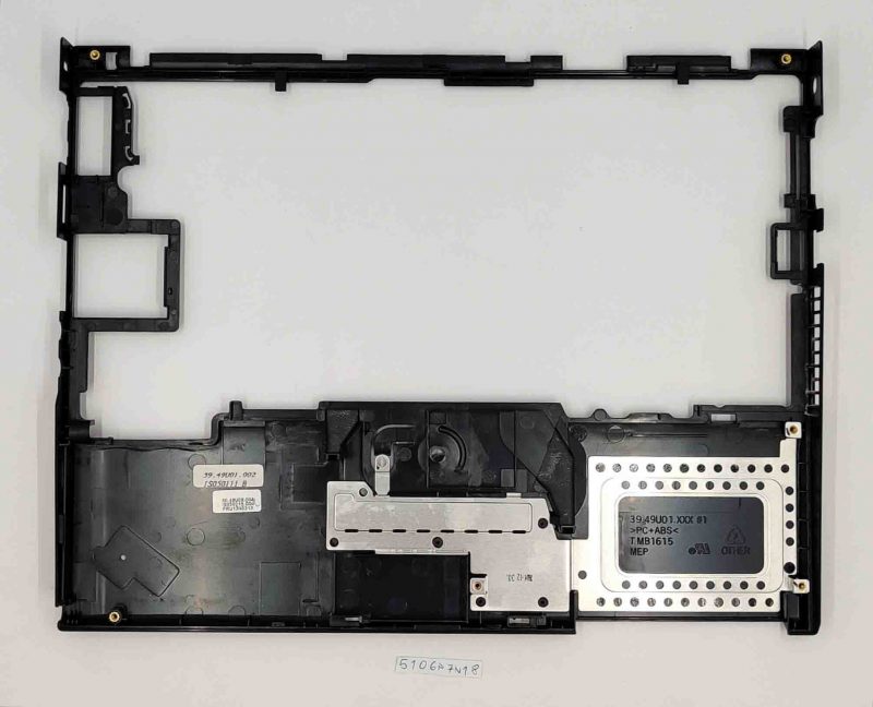 Sostituzione del poggiapolsi per Lenovo ThinkPad X40 – Ricambio originale | Componente per laptop di alta qualità - immagine 2