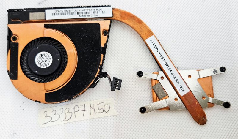 Ventola di raffreddamento e dissipatore di calore per Lenovo ThinkPad Yoga 12 S1 AT10D001PU0 - 04X6440 00HT721