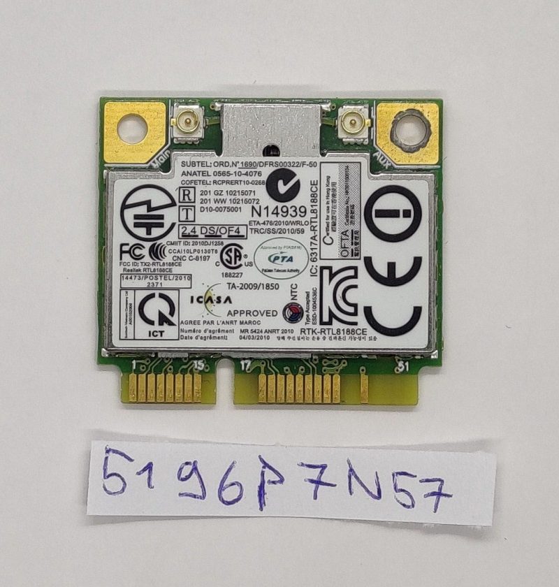 Adattatore per scheda wireless WLAN Lenovo Thinkpad L530 60Y3247 – 802.11 a/b/g/n - immagine 2