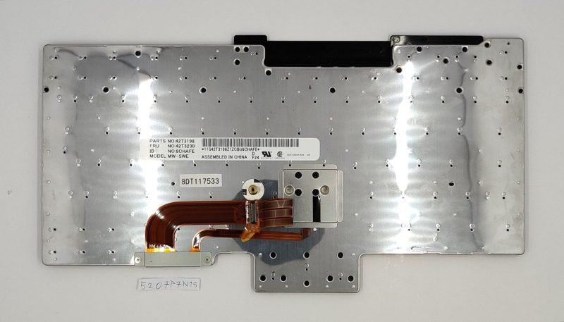 Tastiera Lenovo Thinkpad T400 con layout nordico – Compatibile con altre lingue FRU 42T3230 - immagine 2