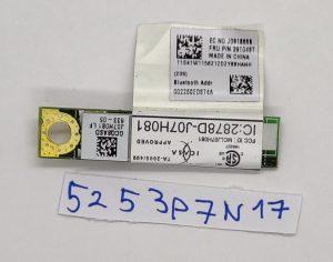 Scheda figlia Bluetooth Lenovo Thinkpad T61 BDC-2 FRU 39T0497 - Testata