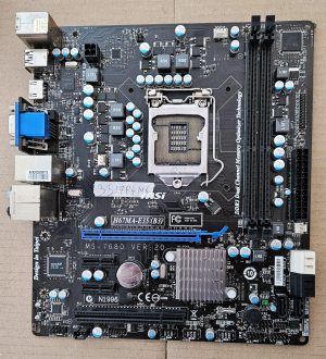 Scheda madre MSI H67MA-E35 (B3) MS-7680 Ver 2.0 1155 DDR3 F53 - OEM originale, testata, spedizione veloce!
